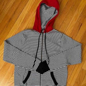 Old Navy Striped Hoodie